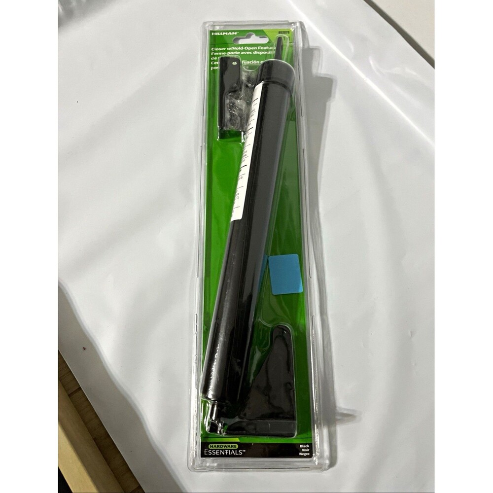 852070 CD SCREEN & STORM DOOR CLOSER HOLD OPN BLK